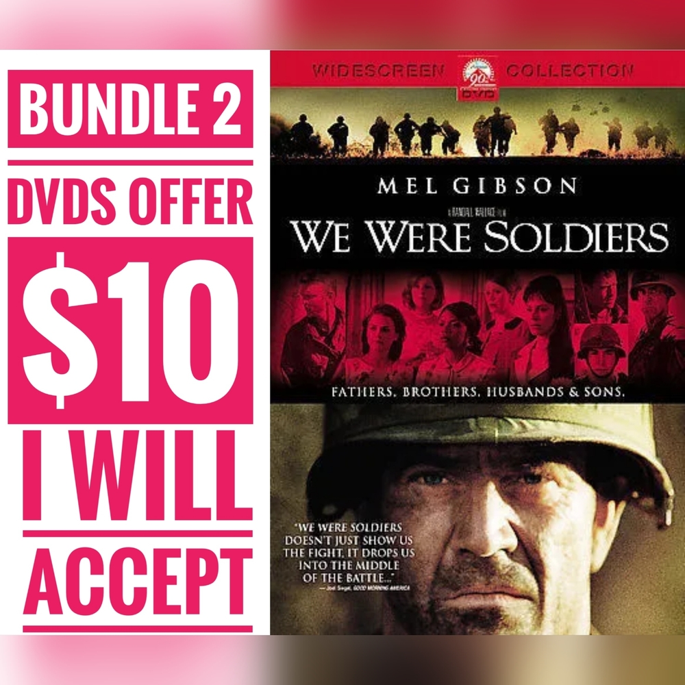 We were Soldiers DVD Vietnam War Depiction Mel Gibson